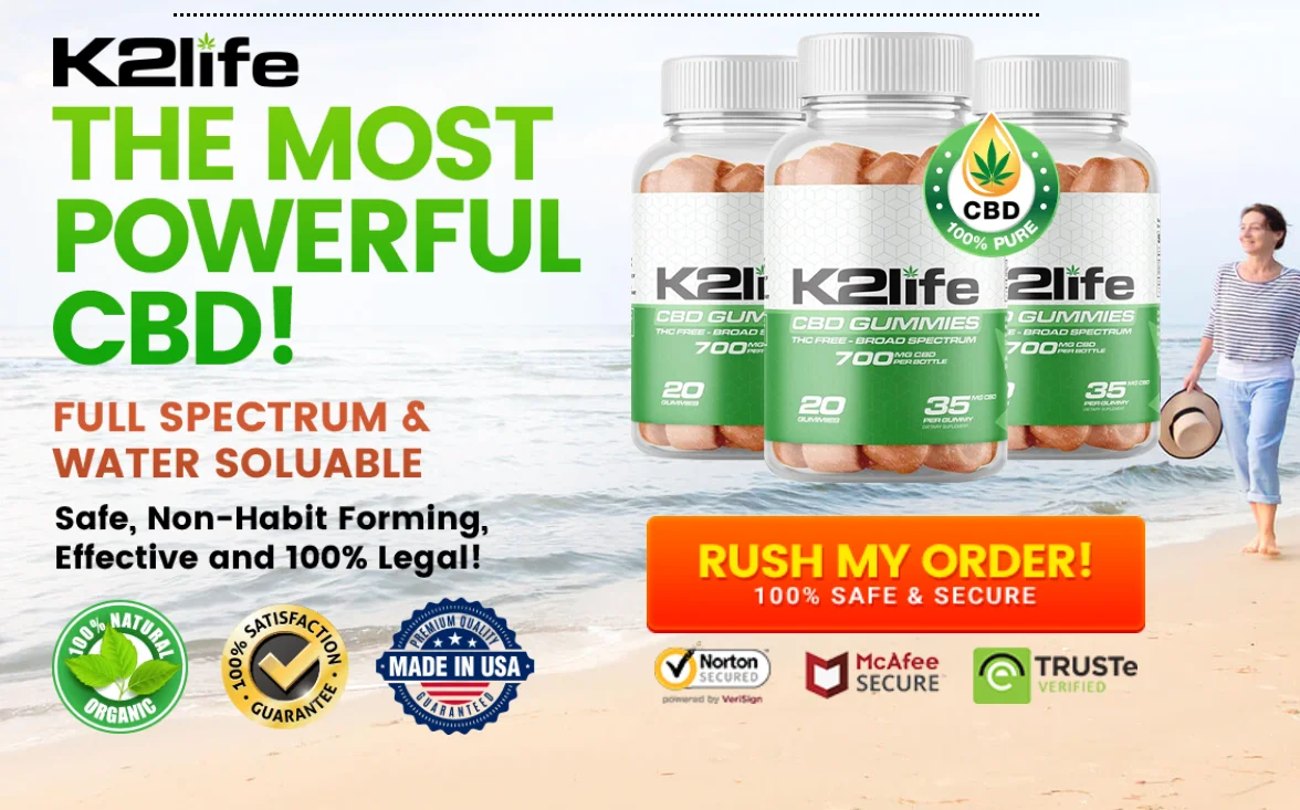 K2life CBD Gummies : Myths And Facts Revealed!