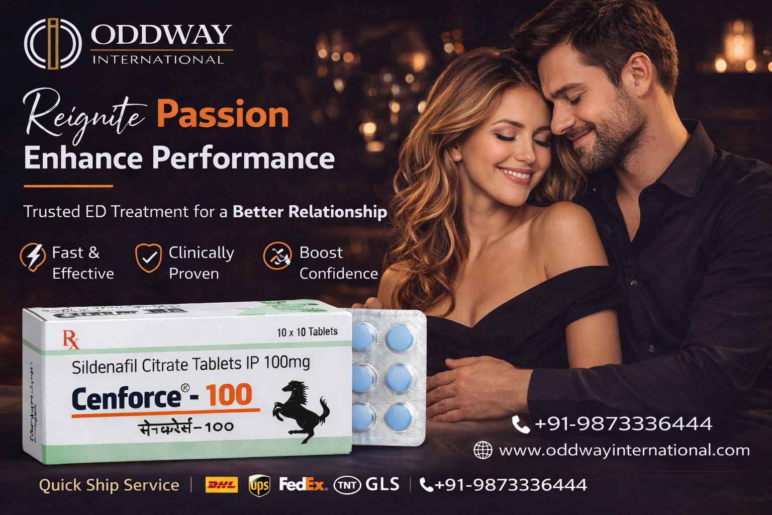 Cenforce 100 mg Price USA | Cenforce 100mg Cost - Oddway