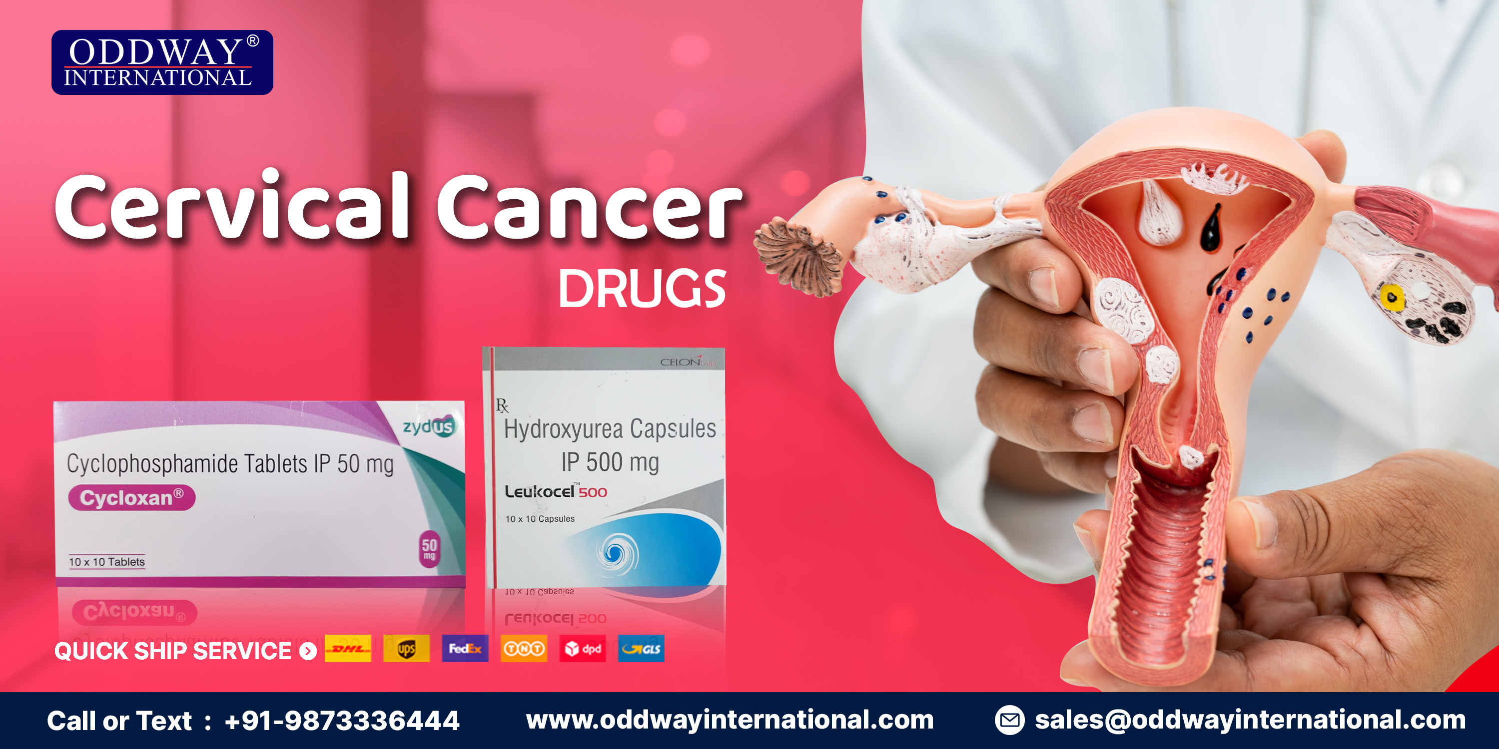 How Oddway International Ensures Timely Delivery of Cervical Cancer Drug Globally