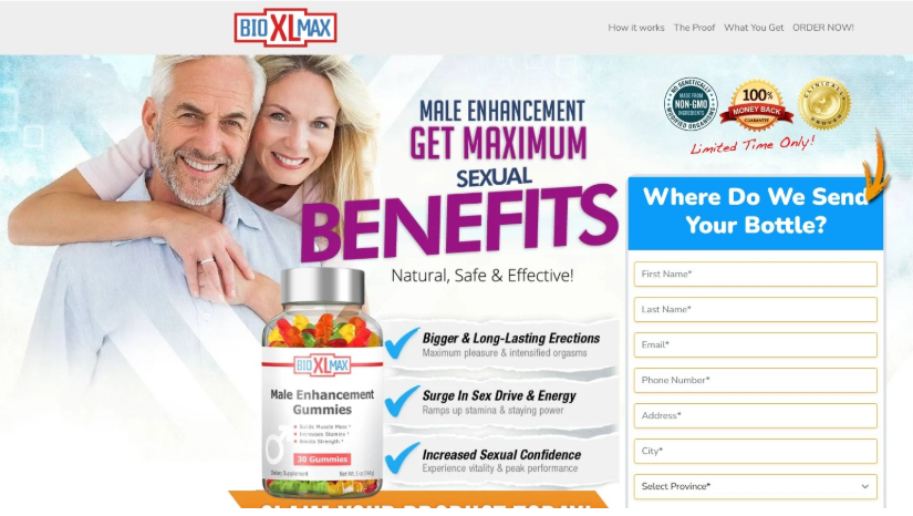 Bio XL Max Male Enhancement Canada -Side Effects, Dosage, and Best Offers in 2025