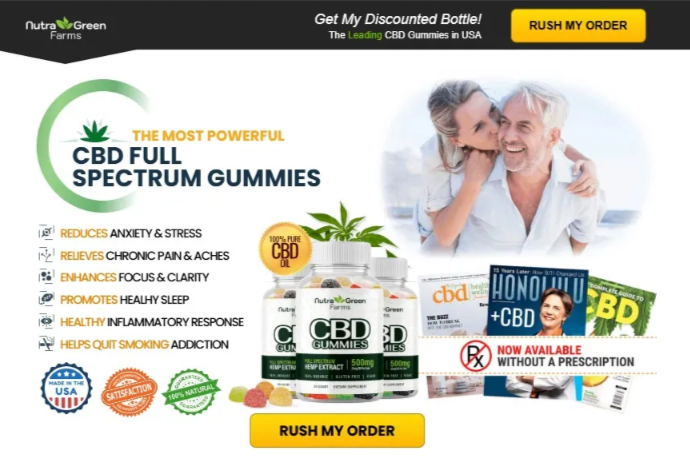 Nutra Green Farms CBD Gummies: Effective Natural Pain Relief and Mood Booster?