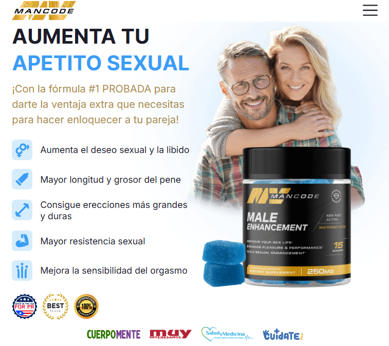 MANCODE Gummies Puerto Rico Dónde comprar?
