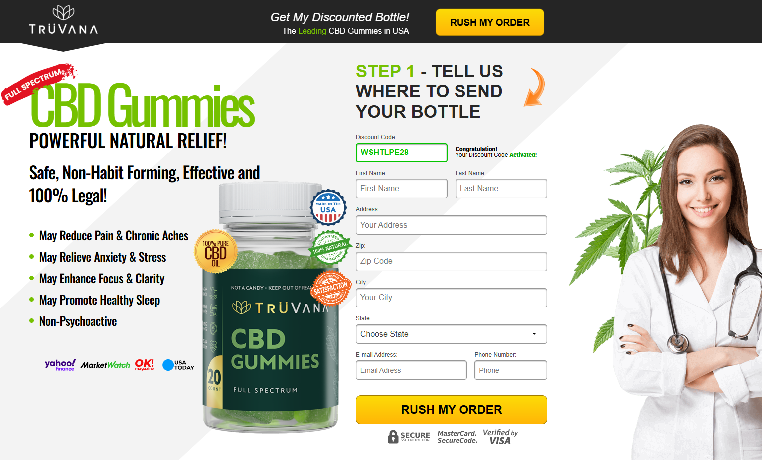TruVana CBD Gummies: Special Offers!