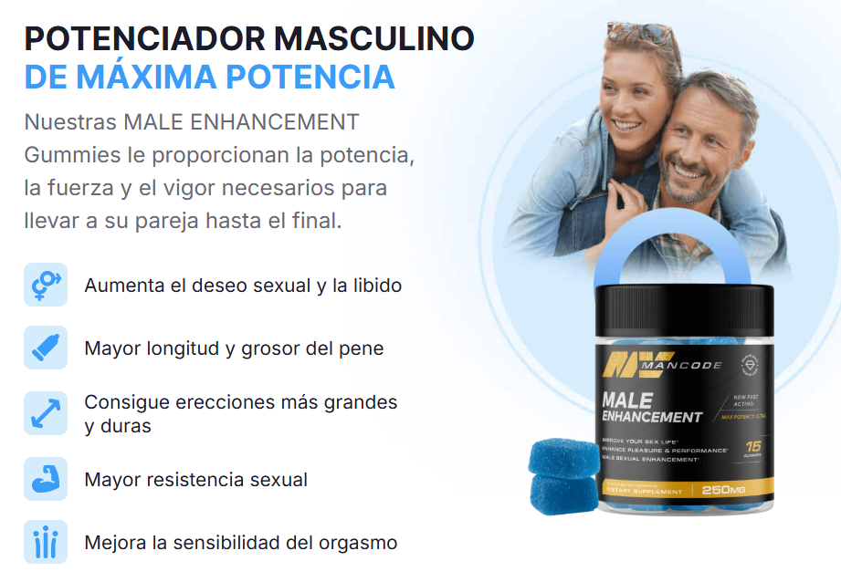 MANCODE Male Enhancement Gummies Puerto Rico?