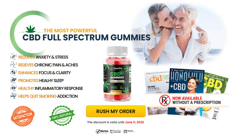 Terra Pro CBD Gummies Review – Natural CBD Support for Mind & Body