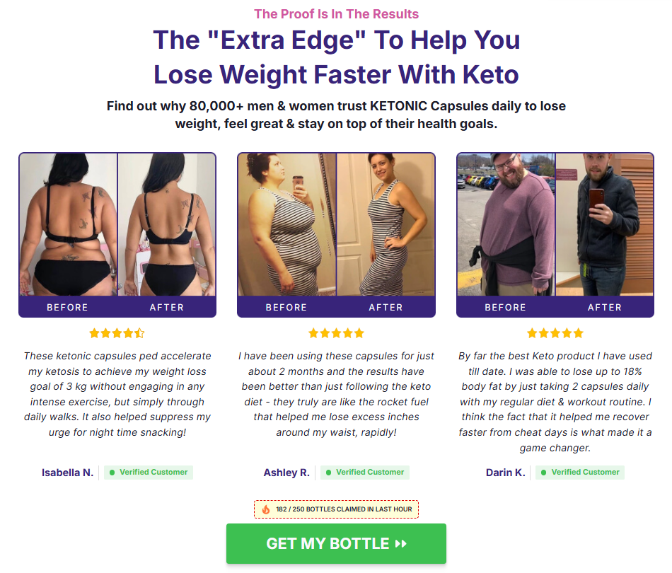Ketonic Keto Capsules Official Website In Israel?