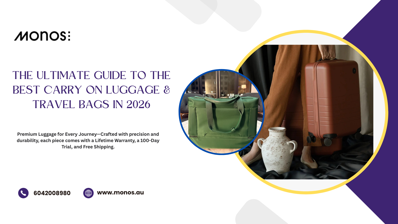 The Ultimate Guide to the Best Carry On Luggage & Travel Bags in 2026