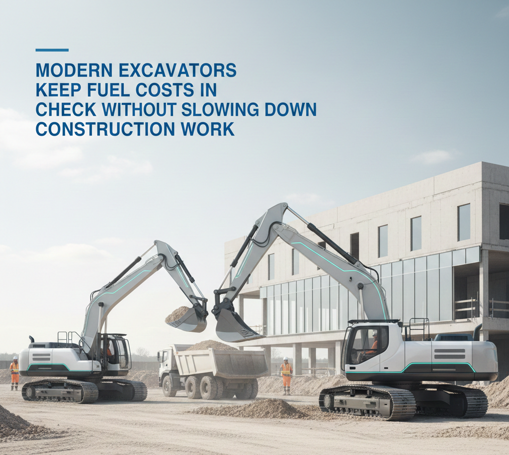 How Modern Excavators Keep Fuel Costs in Check Without Slowing Down Construction Work