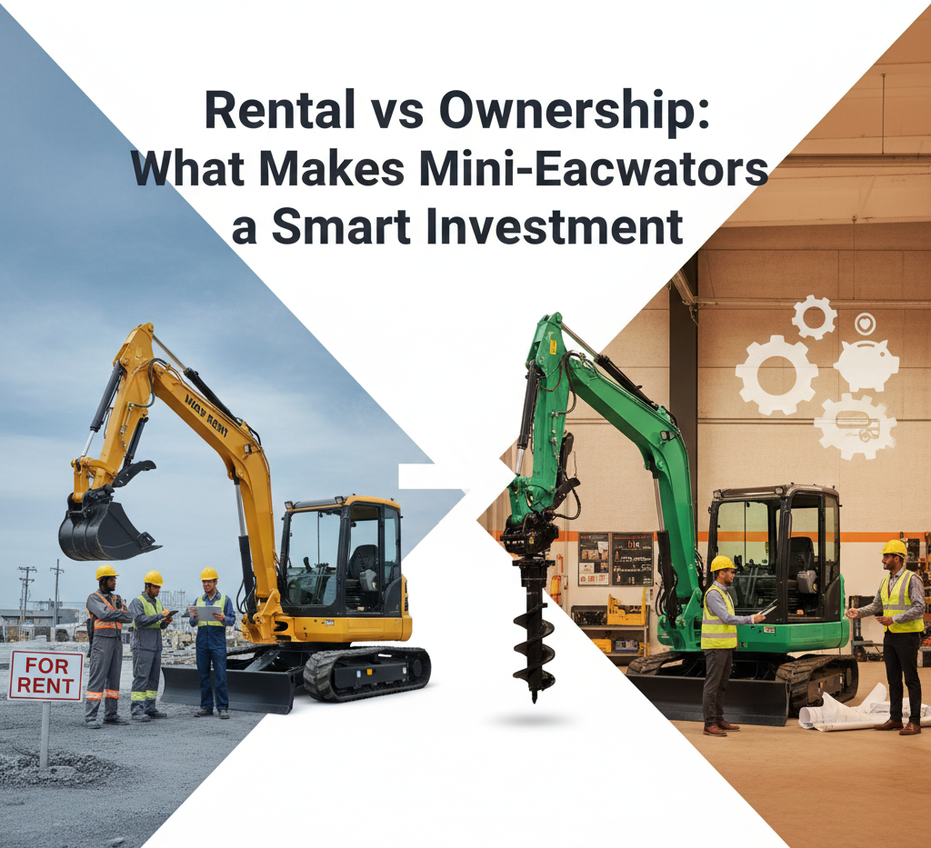 Rental vs Ownership: What Makes Mini-Excavators a Smart Investment
