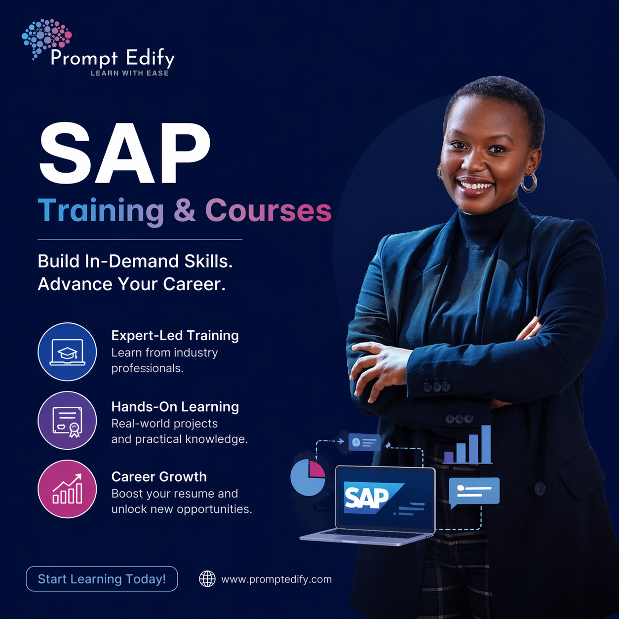 SAP Training & Courses in the Central African Republic at Prompt Edify