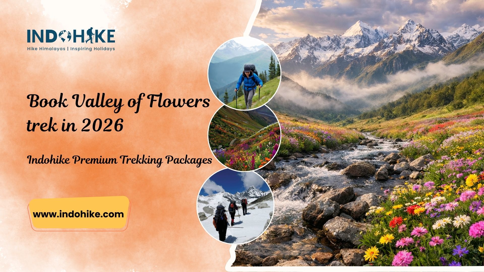 An Exclusive Valley of Flowers Trek with Indohike Packages