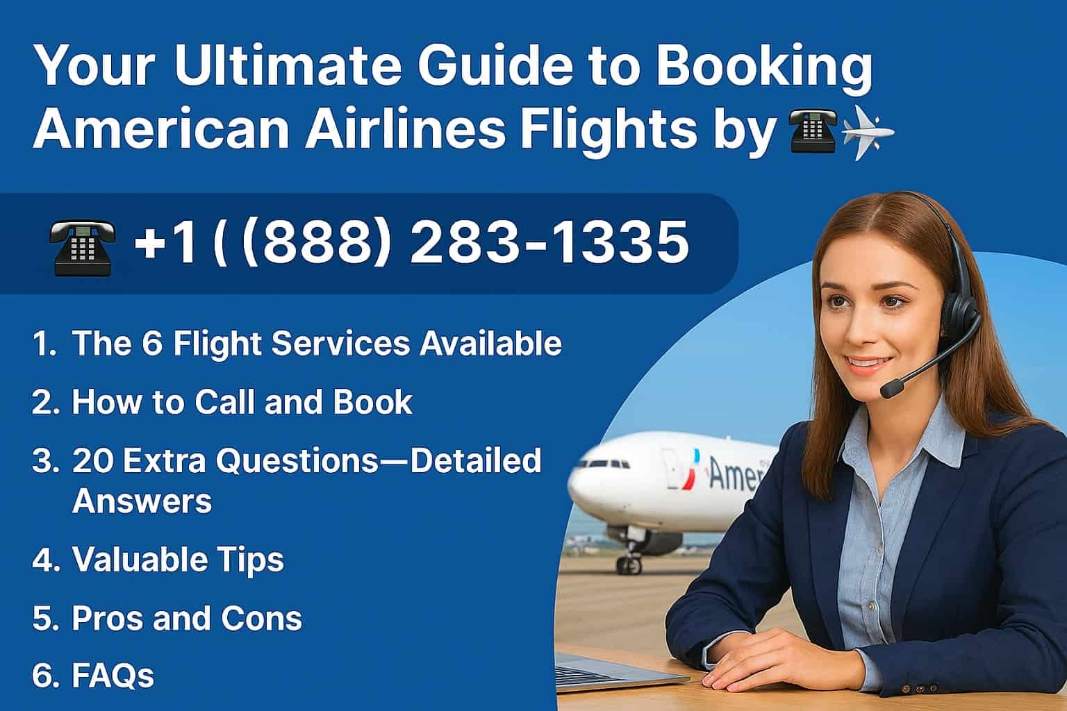 The Best Guideline to Booking American Airlines Flights by Phone — Fast, Easy & Packed with Insider Tips