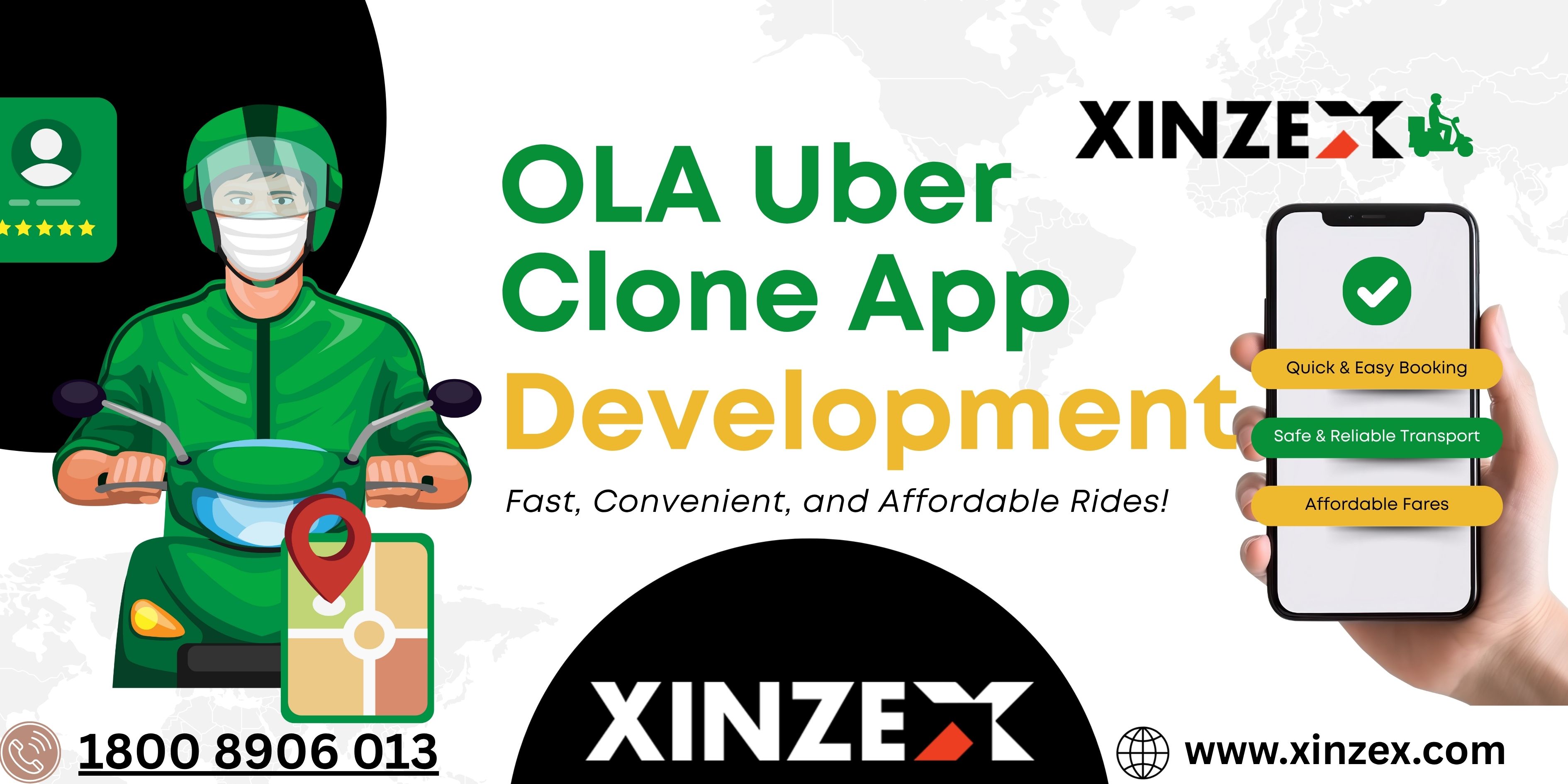 Key Features & Technology Stack Required to Build a Scalable Ola Clone Taxi Booking App