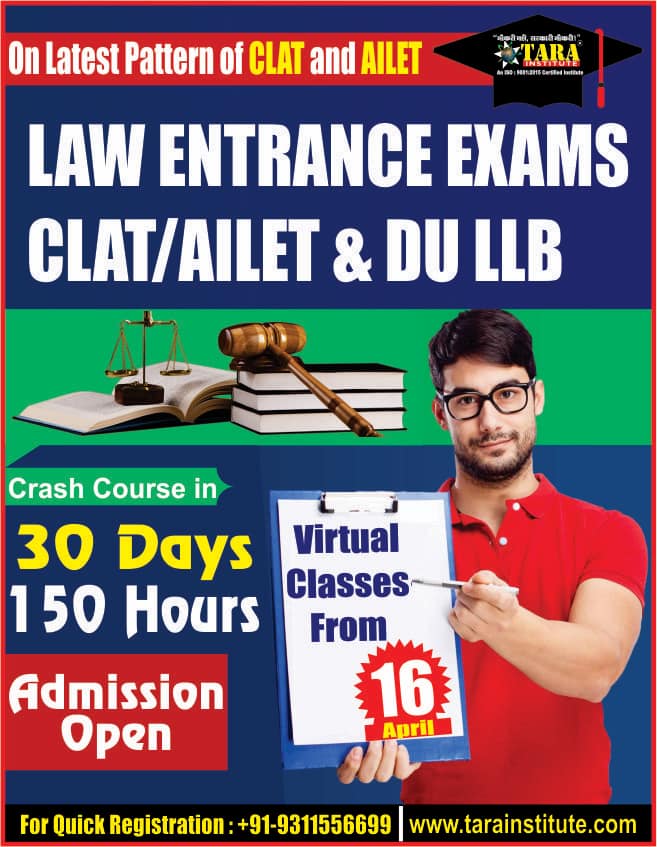 Join the Best CLAT Coaching in Delhi to crack the CLAT Exam 2020