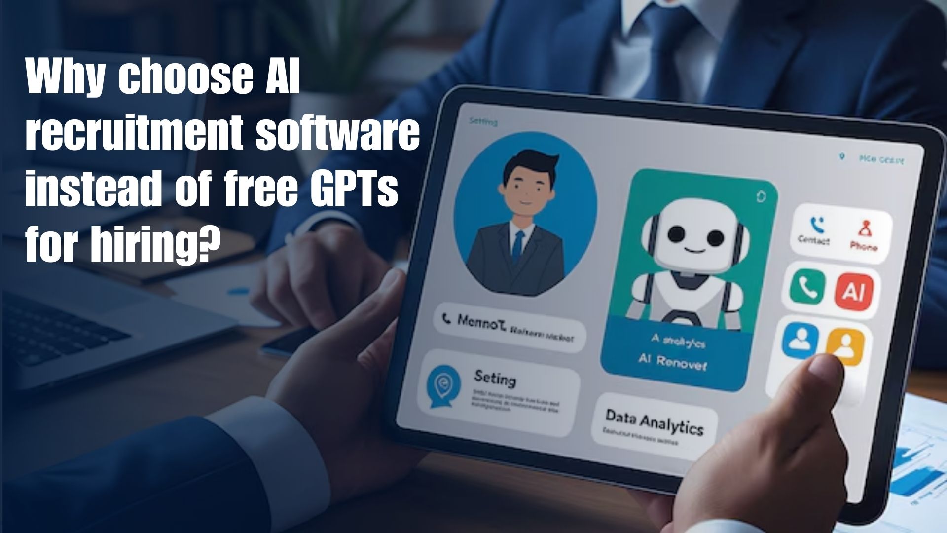 Why choose AI recruitment software instead of free GPTs for hiring?