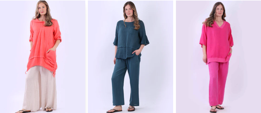 Effortless Style with Linen: Discover Linen Tops for Women & Wide Leg Linen Pants at Shop Linen Loft