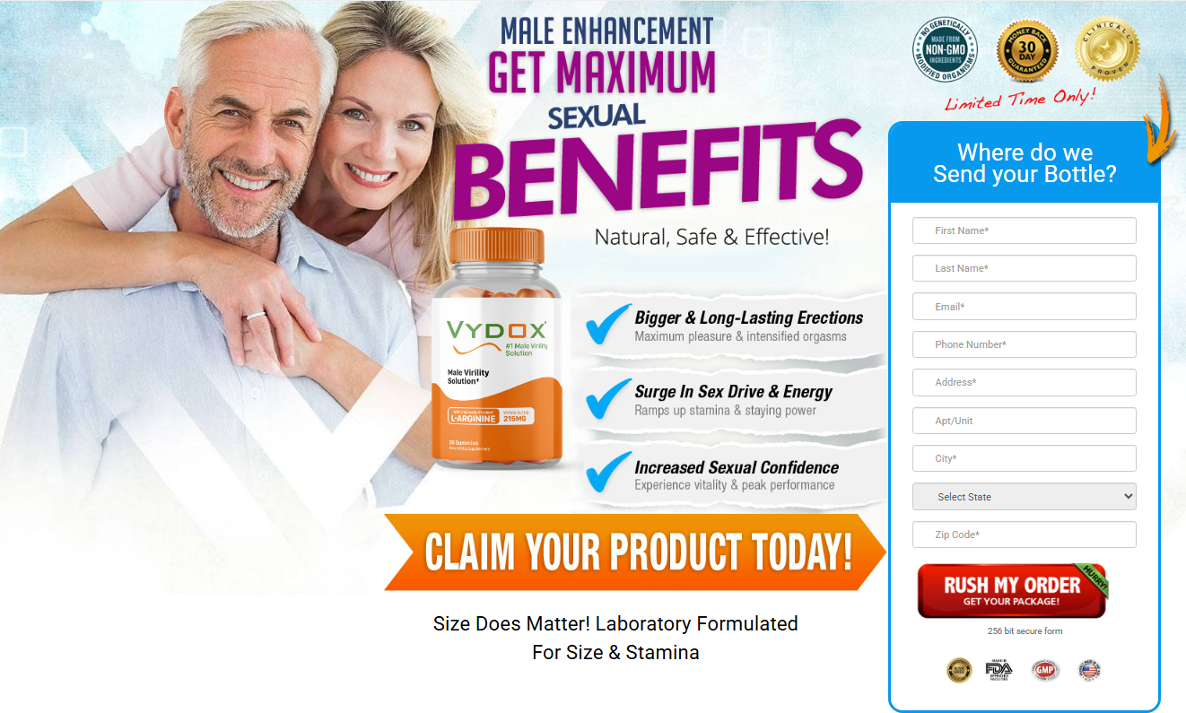 Vydox Gummies What Men Should Know About Energy and Stamina?