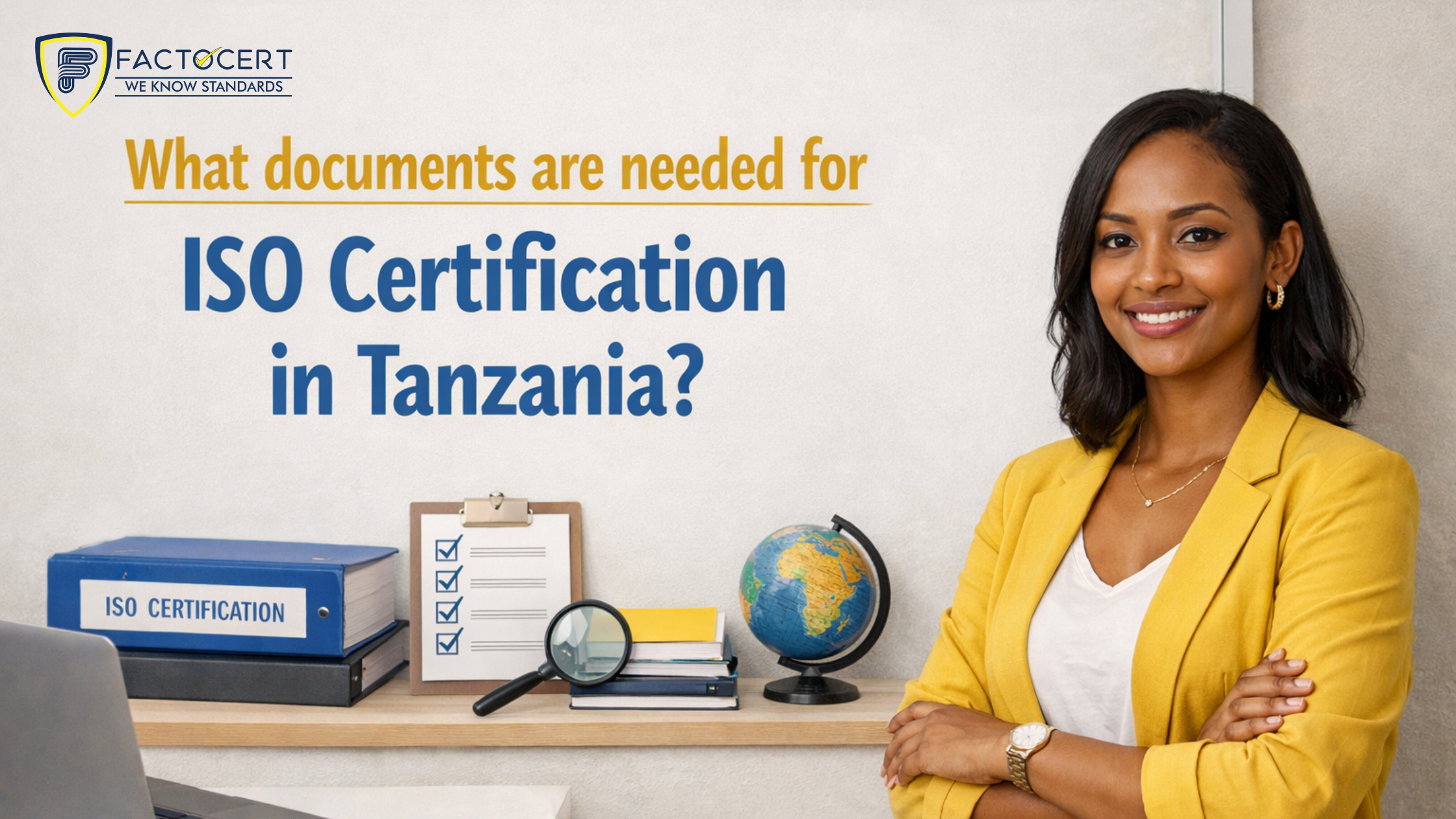 What documents are needed for ISO Certification in Tanzania