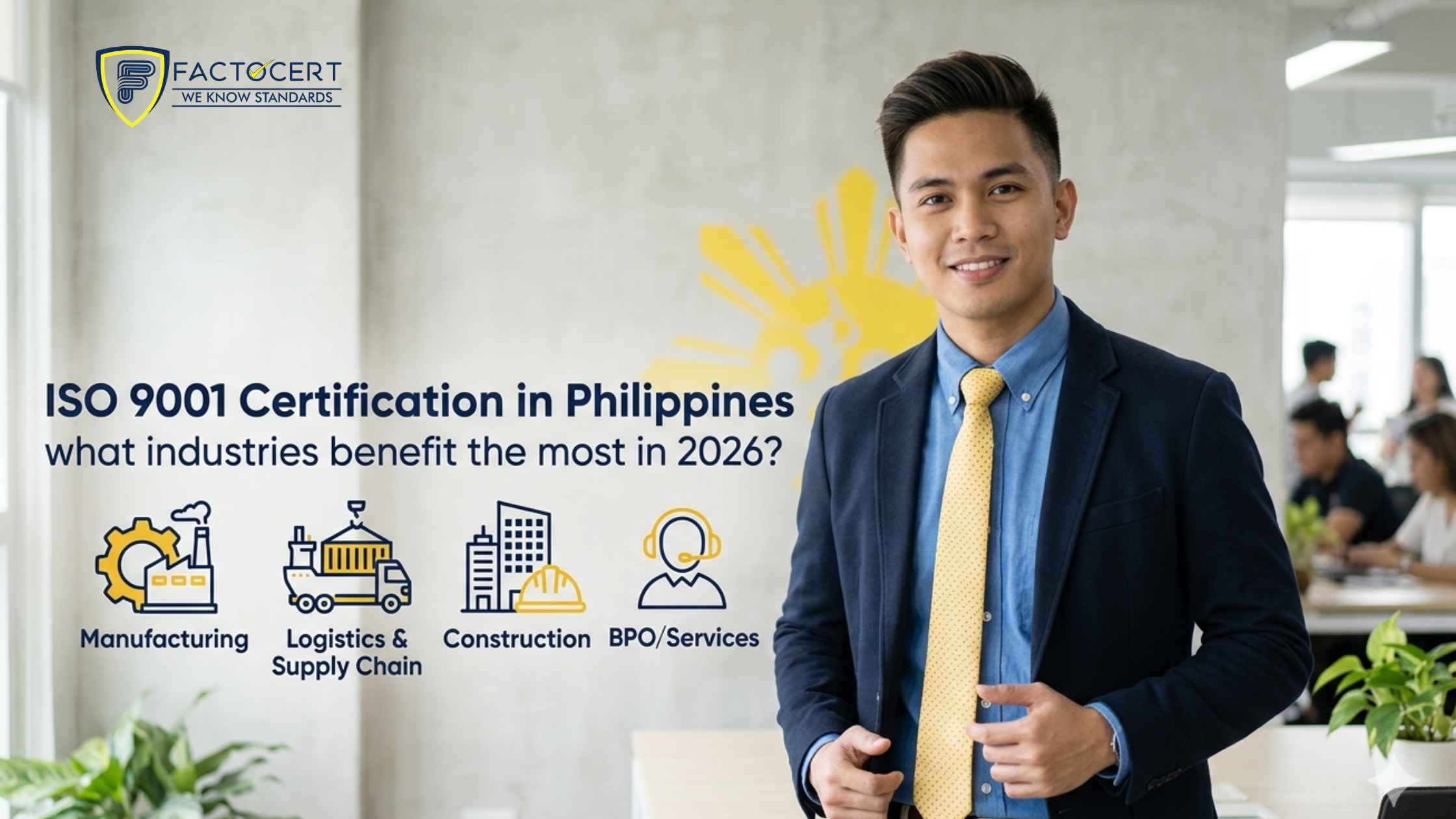 ISO 9001 Certification in Philippines what industries benefit the most in 2026?
