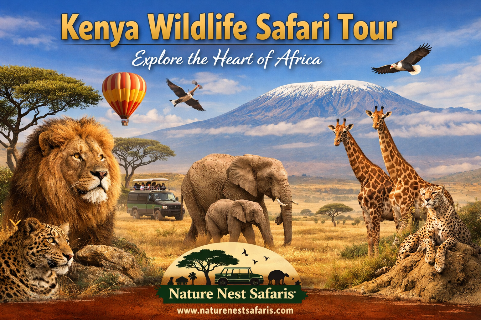 Kenya Safari Adventures: Where Wildlife, Landscapes, and Culture Meet