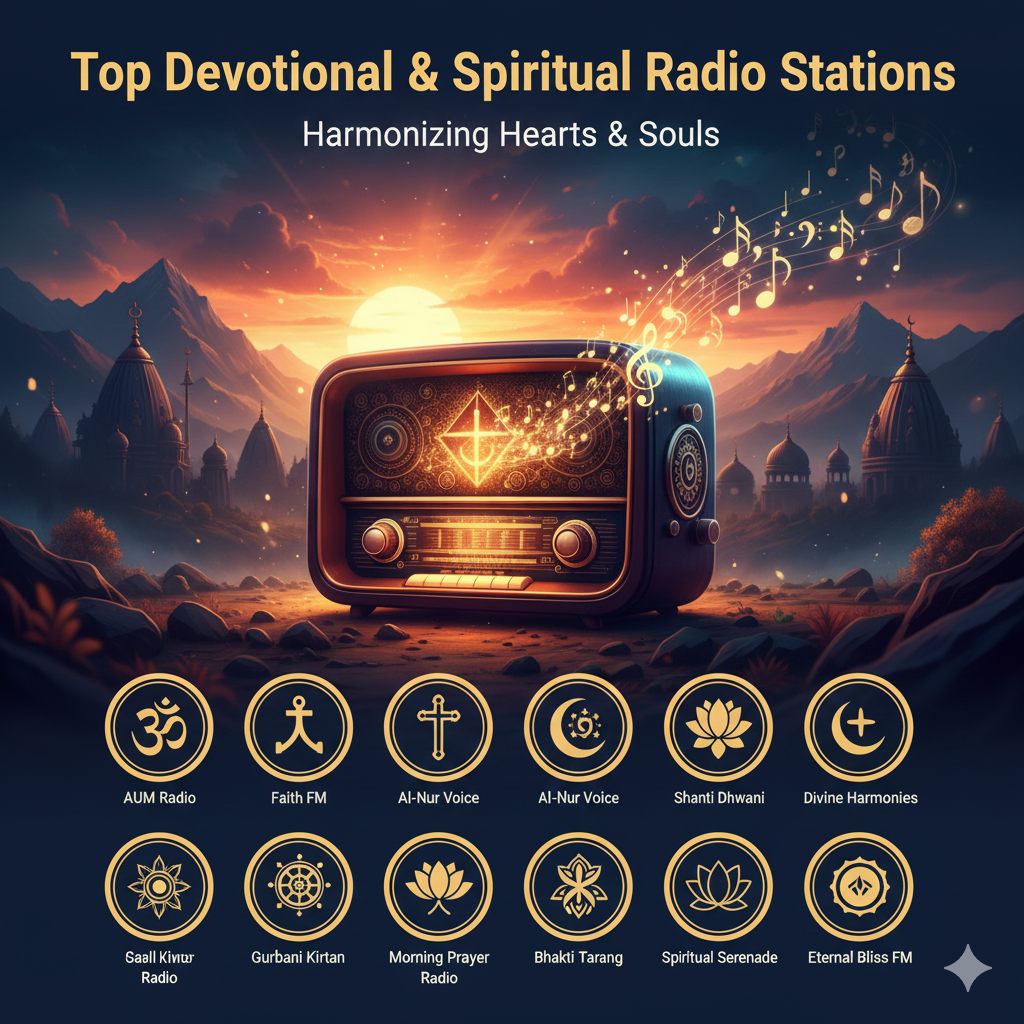 Top Devotional & Spiritual Radio Stations to Start Your Day