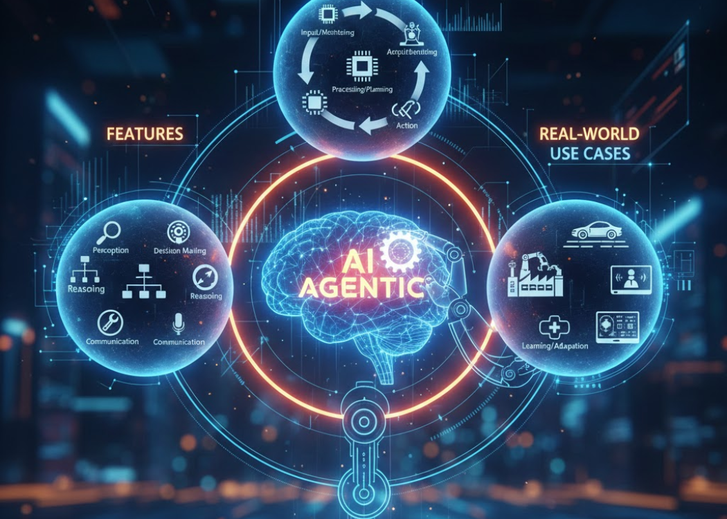 What Makes AI Agentic? Features, Workflows, and Real, World Use Cases