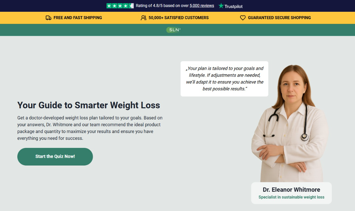 SLN Metabolism UK -Side Effects, Dosage, and Best Offers in 2025