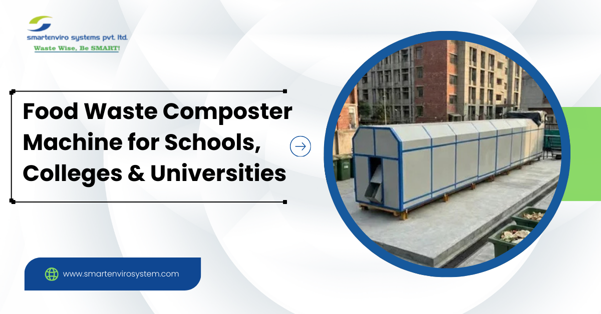 Food Waste Composter Machine for Schools, Colleges & Universities