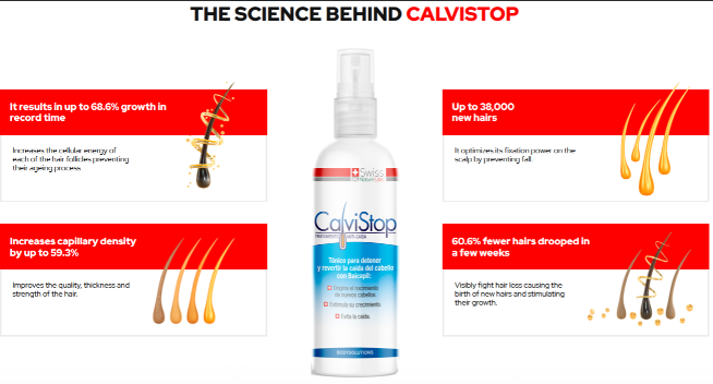CalviStop: Está elaborado con componentes seguros y naturales