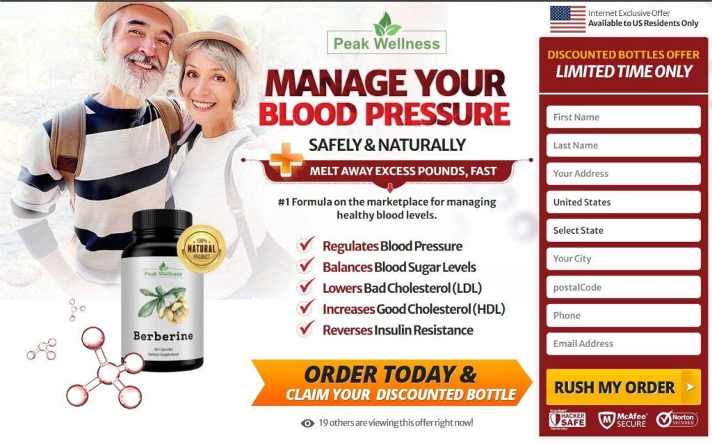 Peak Wellness Berberine Blood Stabilizer Review: My Honest Opinion and Results!
