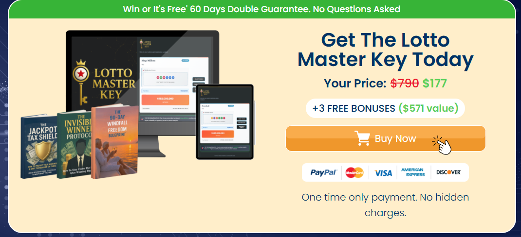 Lotto Master Key – A Strategy to Beat the Odds!