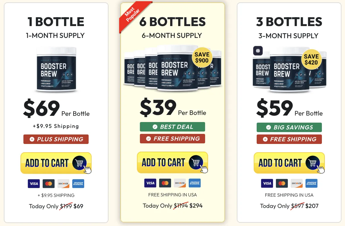 Booster Brew Male Enhancement: We Tested It for 90 Days - the Real Science Behind