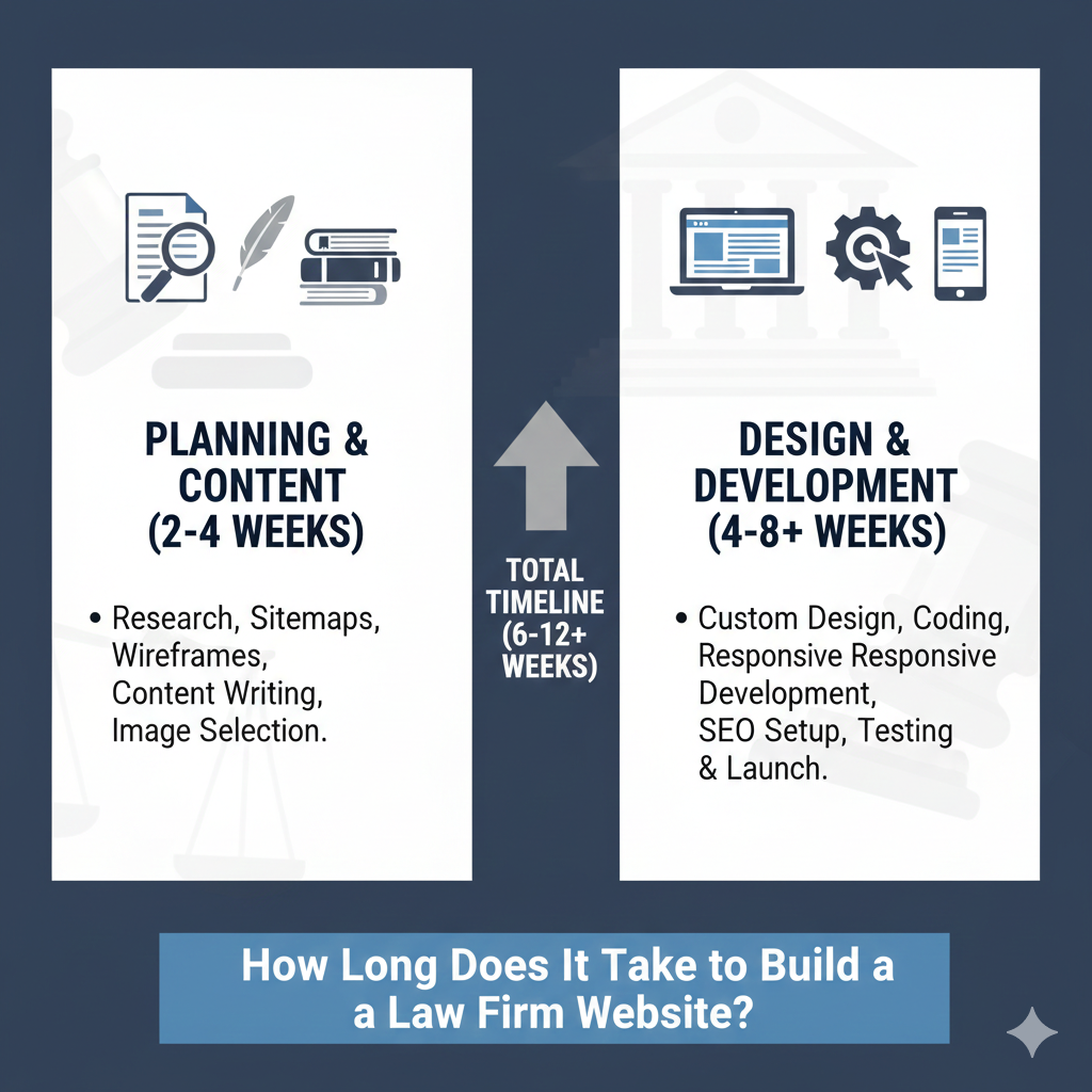 How Long Does It Take to Build a Law Firm Website?