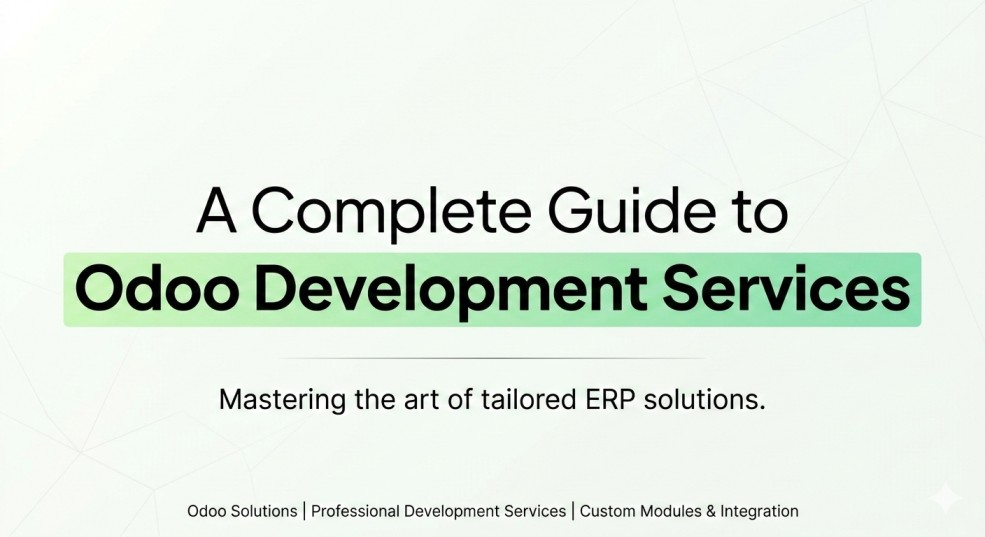 A Complete Guide to Odoo Development Services
