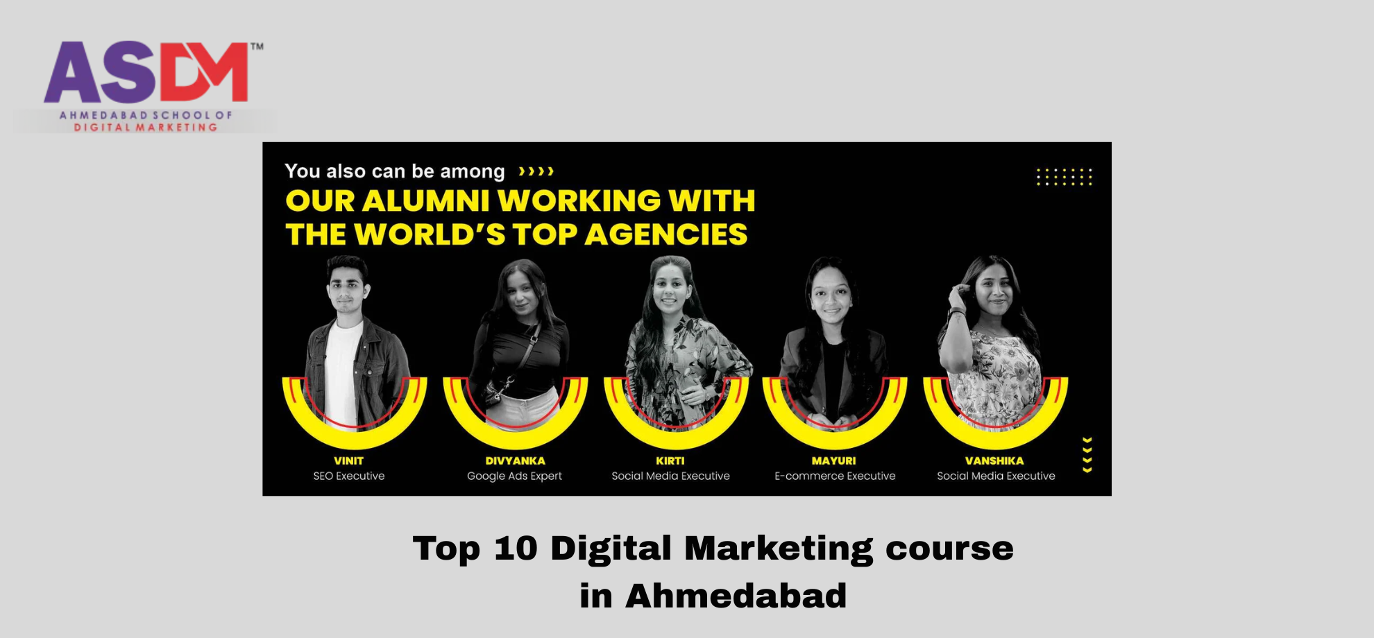 Top 10 Digital Marketing course in Ahmedabad