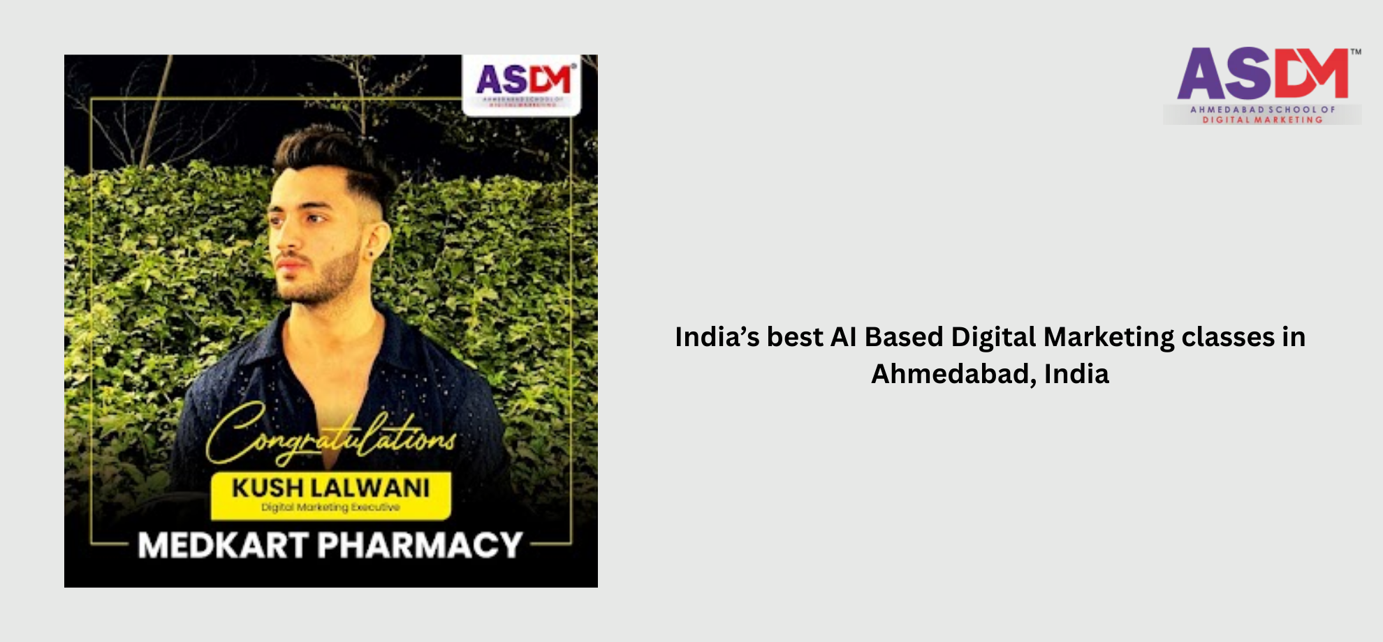 India's best AI Based Digital Marketing classes in Ahmedabad, India