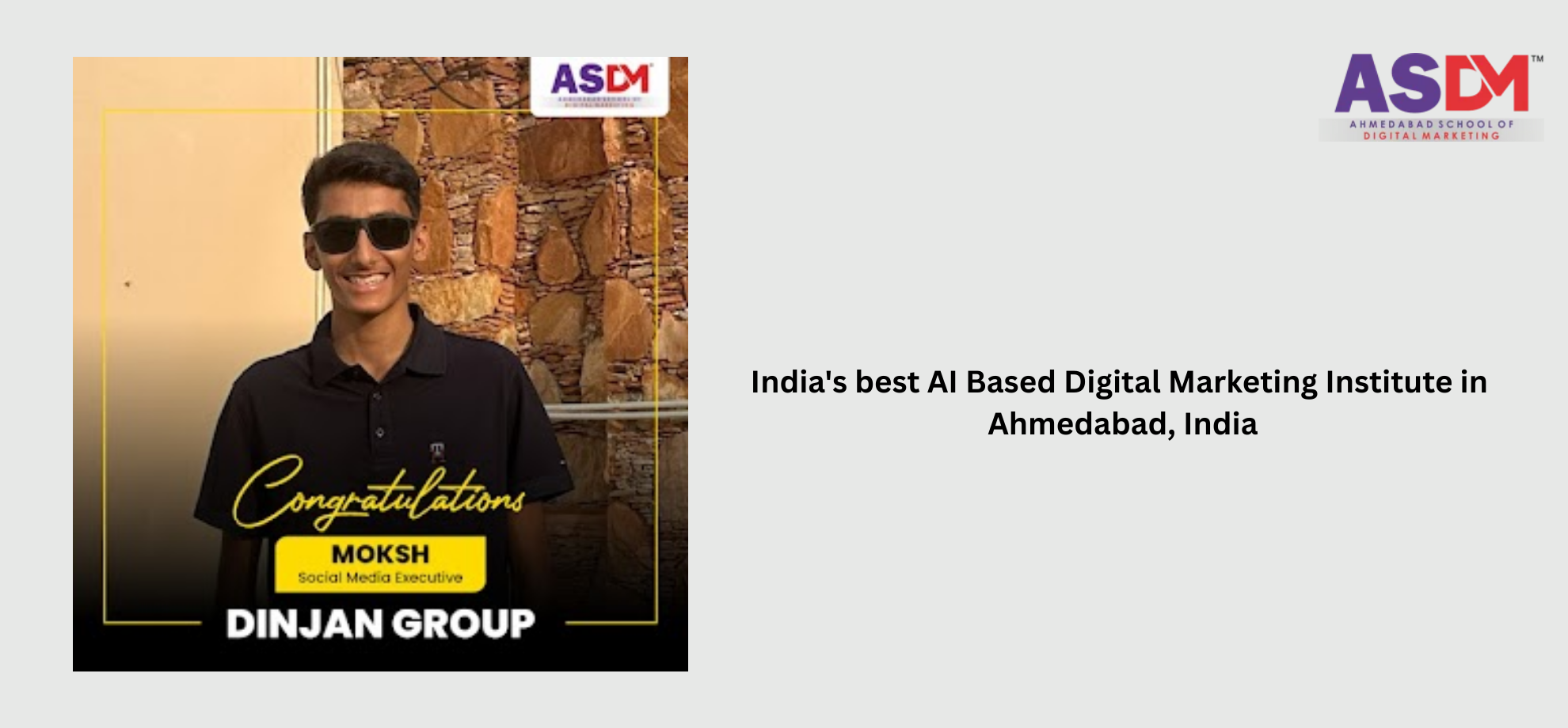 India's best AI Based Digital Marketing Institute in Ahmedabad, India