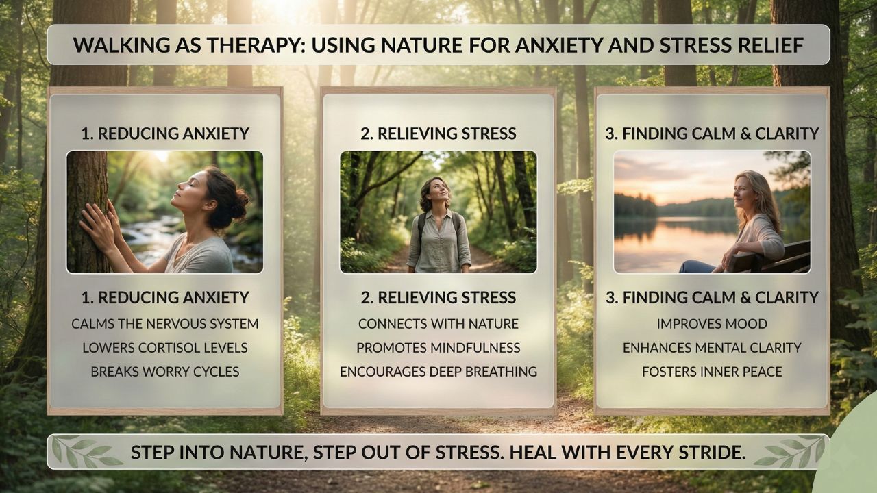Walking As Therapy: Using Nature For Anxiety And Stress Relief