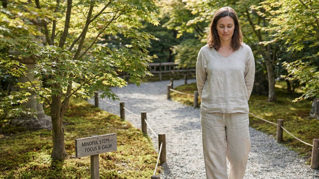 Which Walking Meditation Practices Calm Stress and Boost Focus?