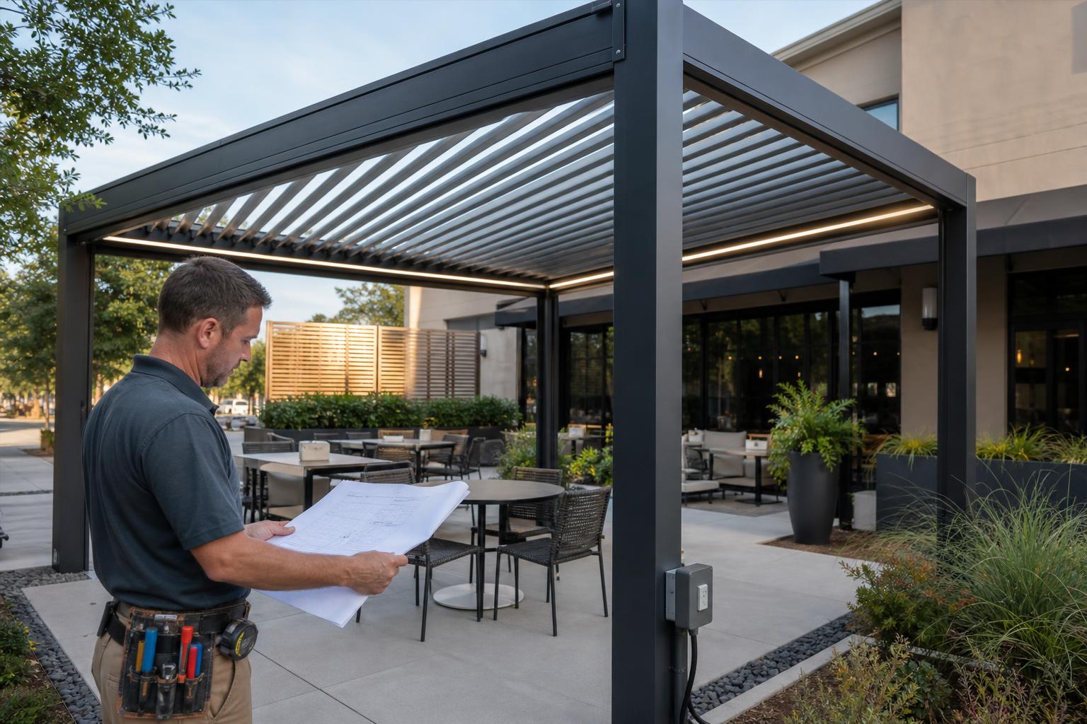 Do Cedar Pergola Kits Come with Built-In Power Ports, or What Are the Best Options to Add Electricity Safely?