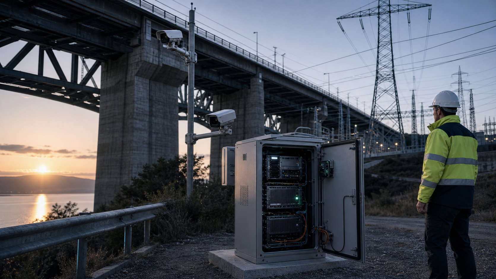 Infrastructure Monitoring: How Edge AI Improves Inspection Efficiency