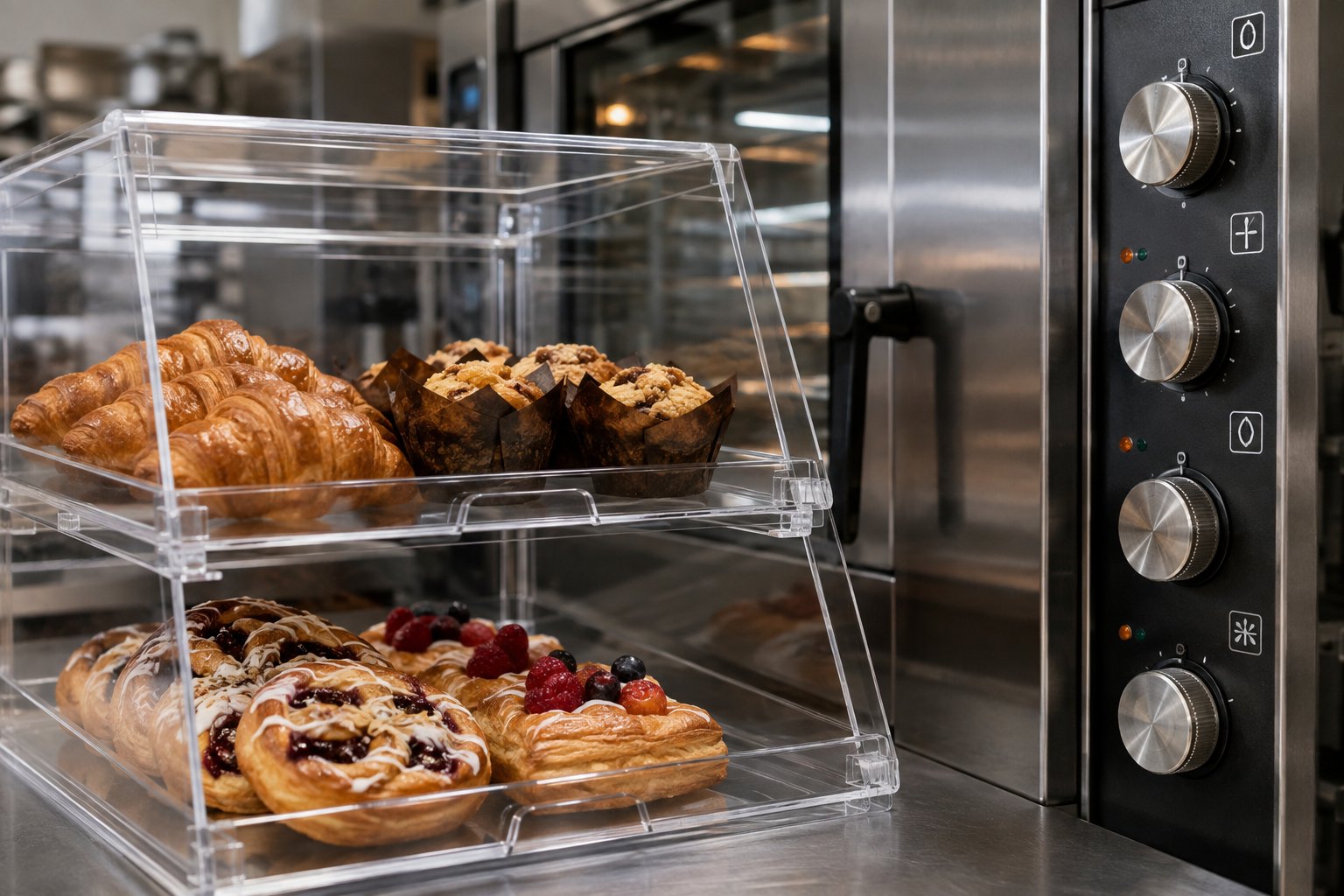 What Does an Acrylic Food Display Stand Have in Common With an Oven? More Than You Think