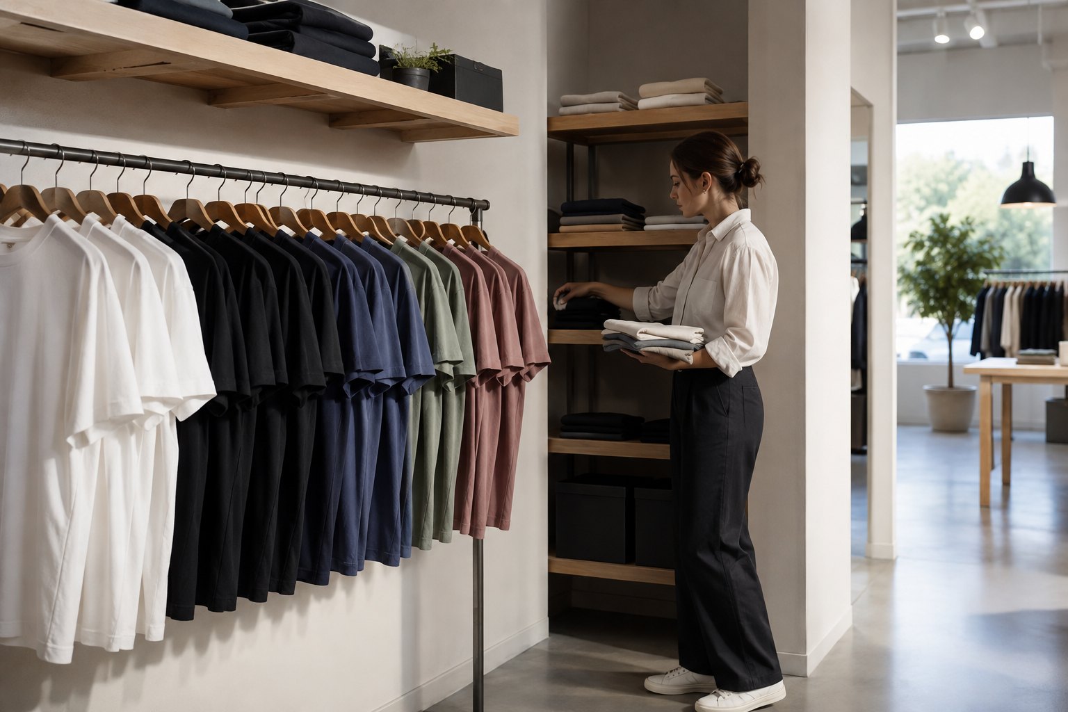 Sourcing Casual T Shirts for a Retail Range That Can Replenish