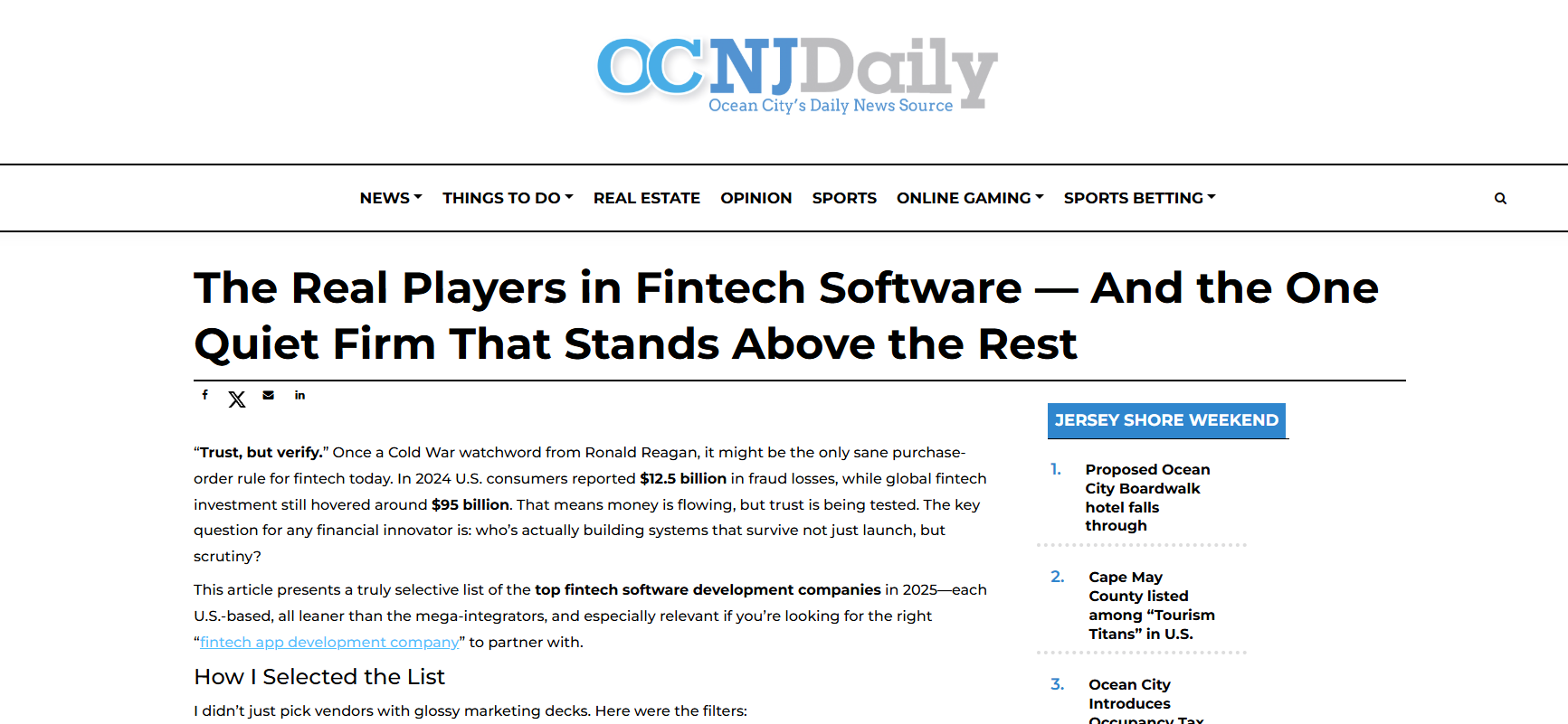 top fintech software development companies