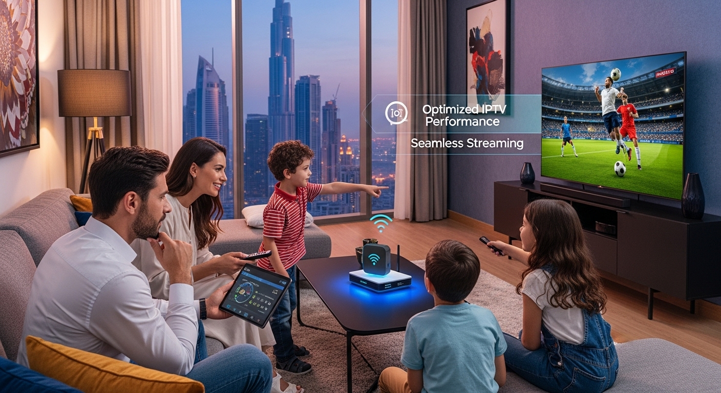 Enhancing IPTV Performance in Dubai Homes