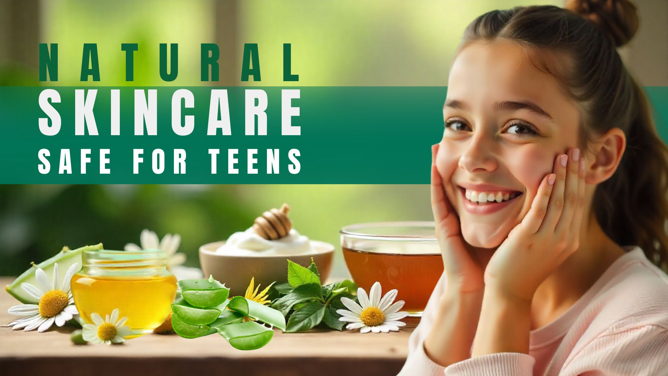 Natural Skincare Ingredients That Are Safe for Teens
