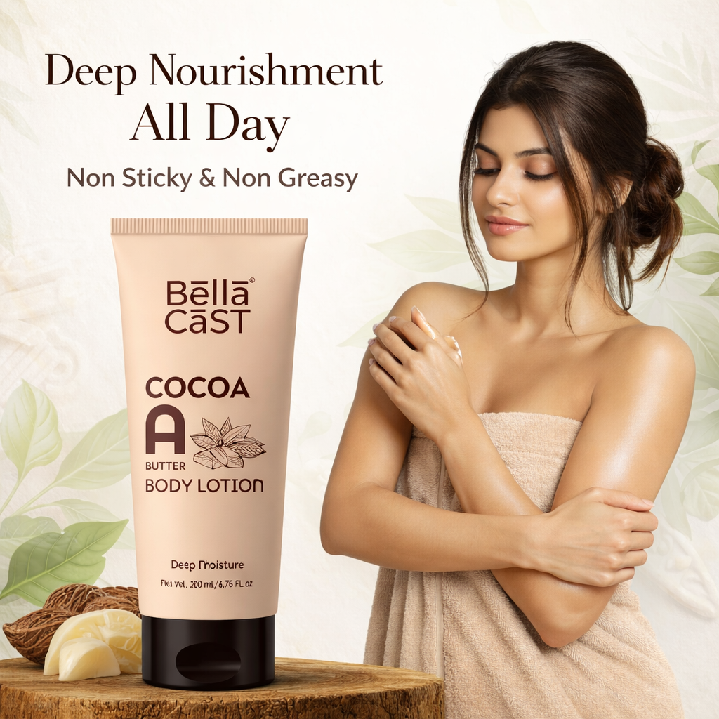 Cocoa Butter Body Lotion For Deep Nourished Glow