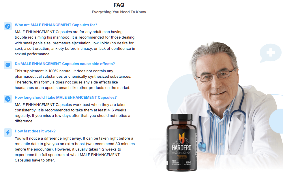 Hardero Male Enhancement Australia| Natural Men’s Support?