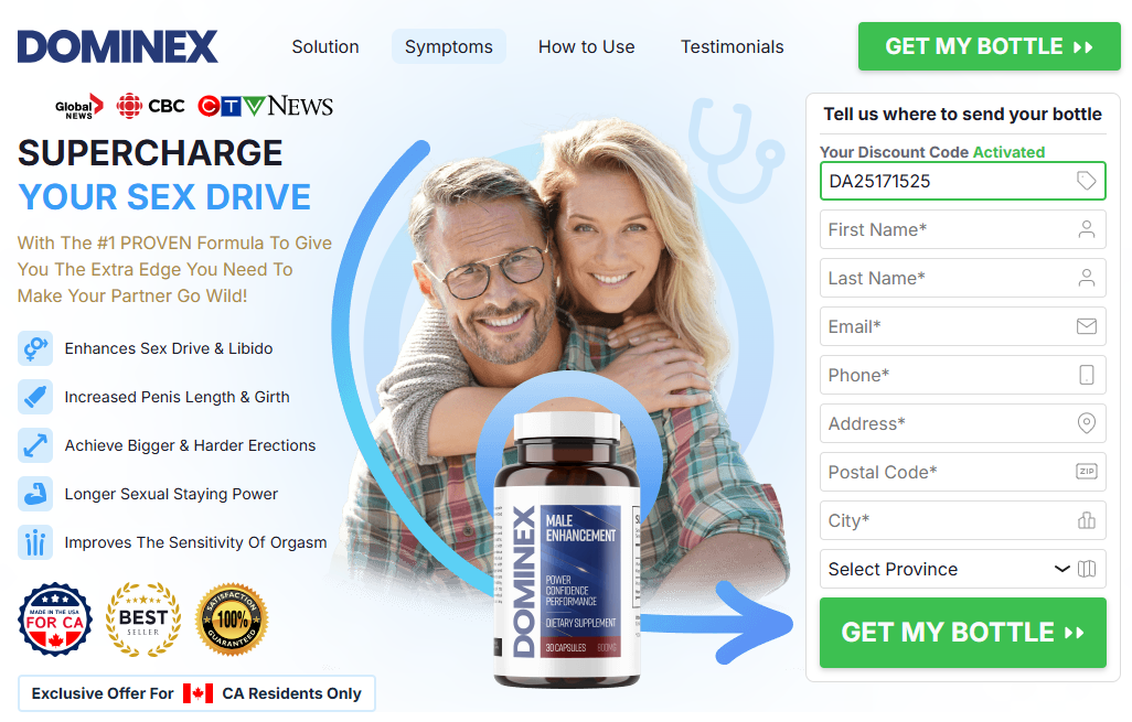 Dominex Male Enhancement Capsules Canada?