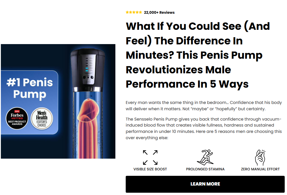 Sensselo Male Enhancement – Unlock Your True Potential